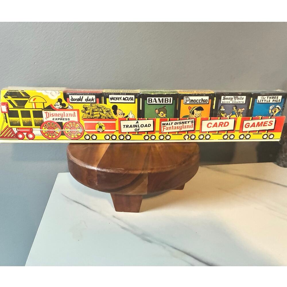 SEALED Disneyland Express Trainload of Walt Disney’s Fantasyland 1950s Game Set